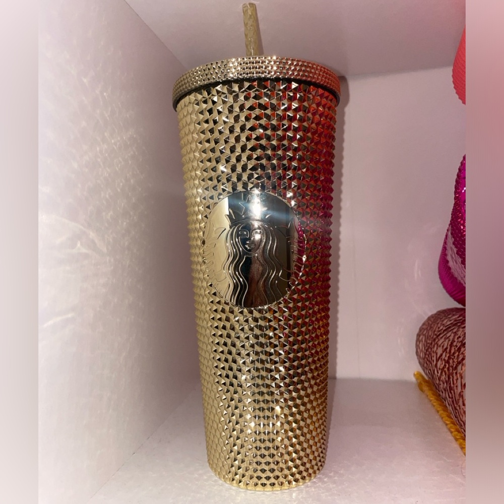 Starbucks Gold Studded 24 oz Tumbler